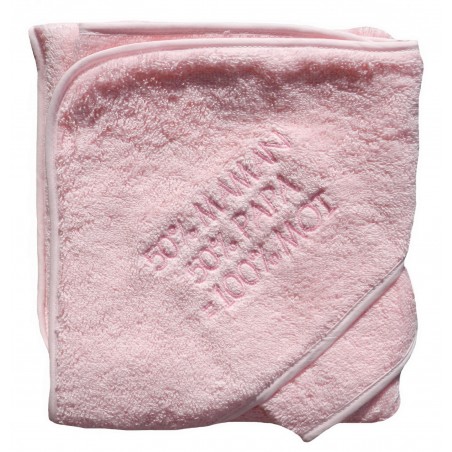 Sortie De Bain Bebe Fille Rose Et Son Gant De Toilette Sortie De Bain Bebe Fille Rose Et Son Gant De Toilette