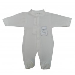 Pyjama bébé mixte, motif ourson sur la poitrine
