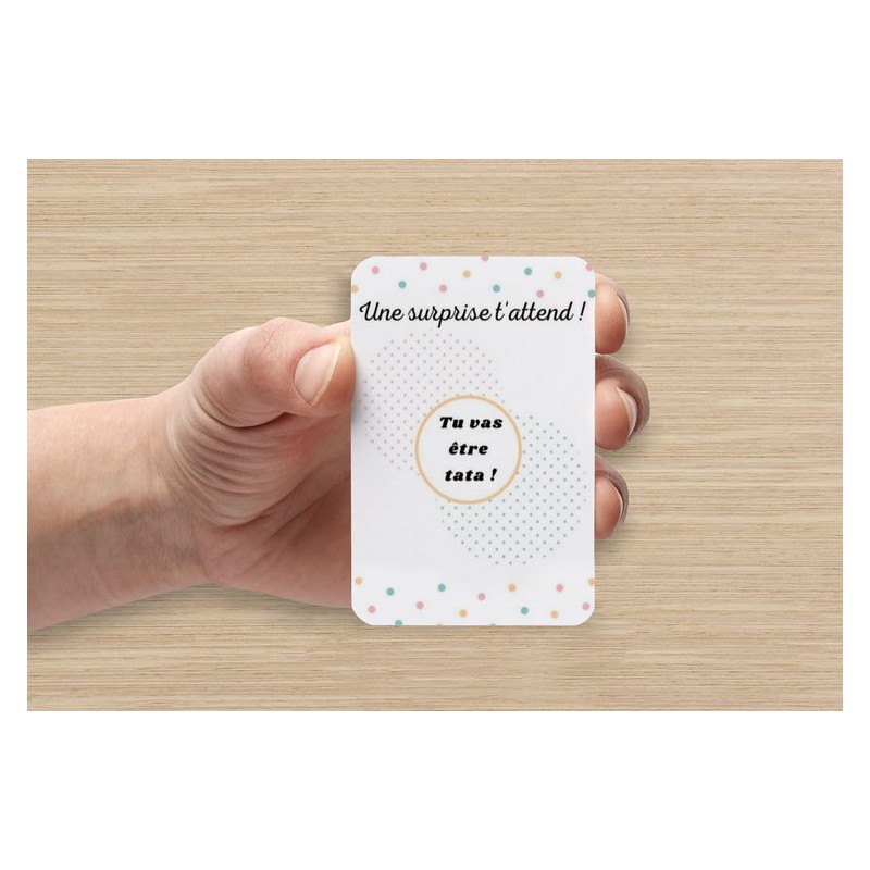 Carte à Gratter - Annonce Grossesse | Estrela Design