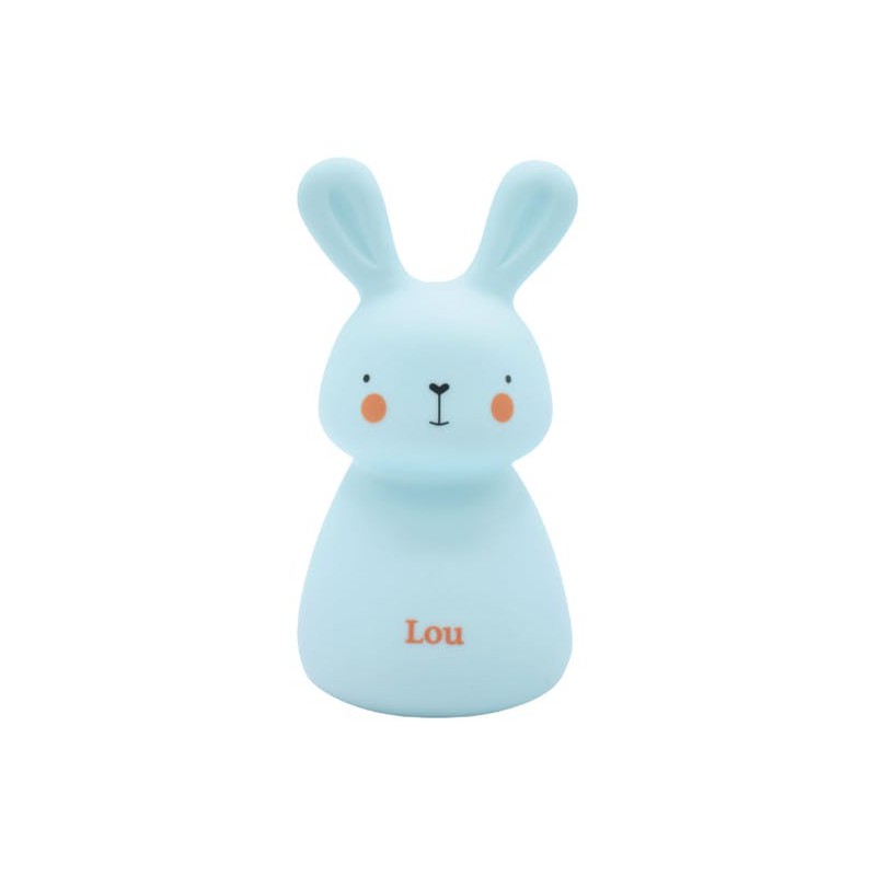 Veilleuse bleue Lou le lapin