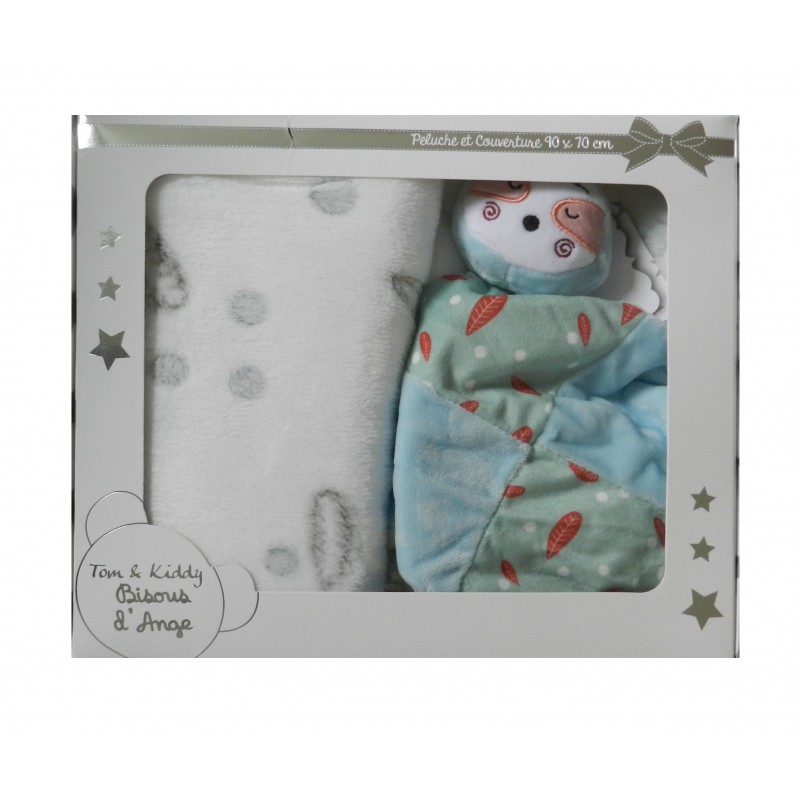 Coffret naissance doudou couverture mixte! Coffret naissance doudou couverture mixte!