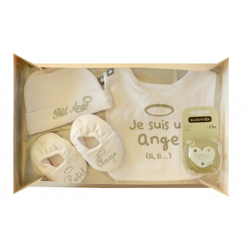 Kit naissance blanc et gris