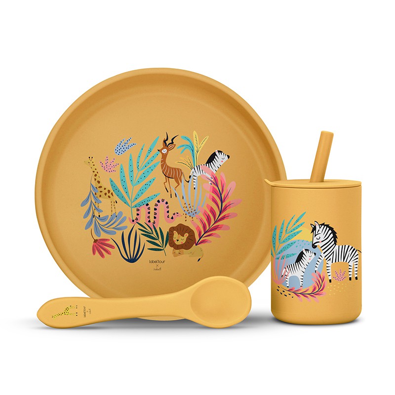 Coffret repas bébé Savane Coffret repas bébé Savane