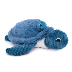 Peluche tortue bleue Les Déglingos