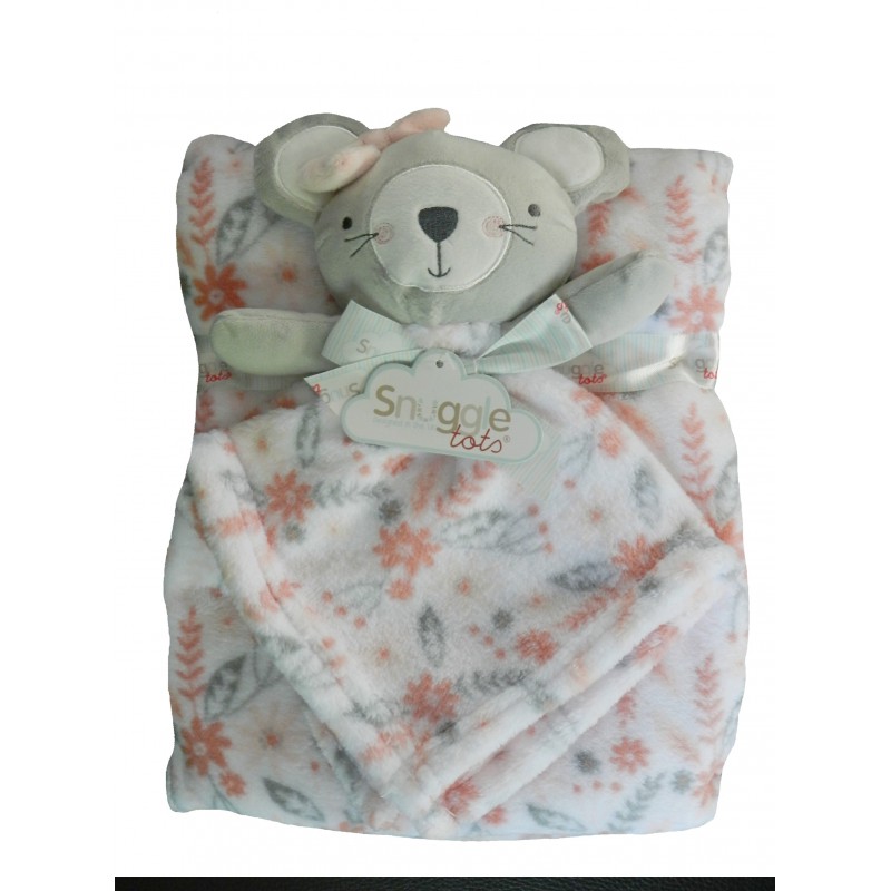 Ensemble doudou couverture souris Ensemble doudou couverture souris