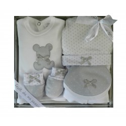 Coffret naissance mixte 5 pièces