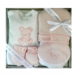 Coffret naissance fille ourson