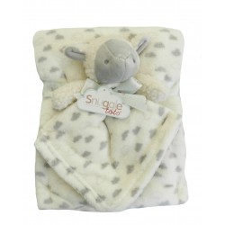 Doudou couverture tout doux et trop mignon.