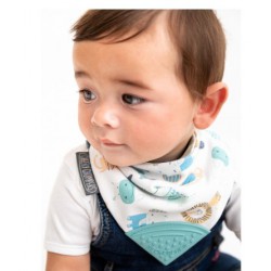 Enfant avec bavoir bandana safari