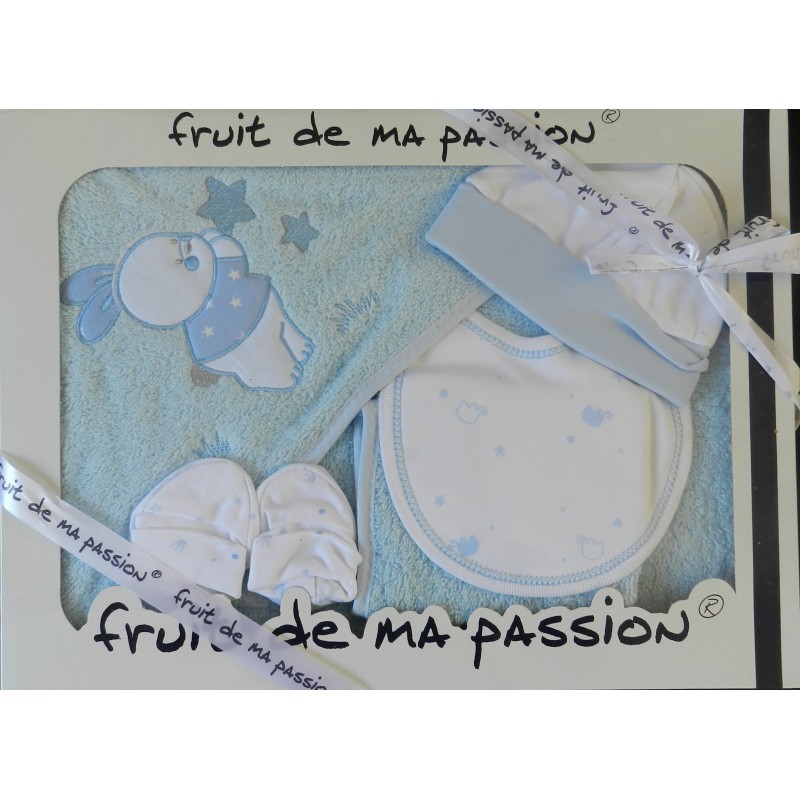 Coffret sortie de bain éponge Coffret sortie de bain éponge