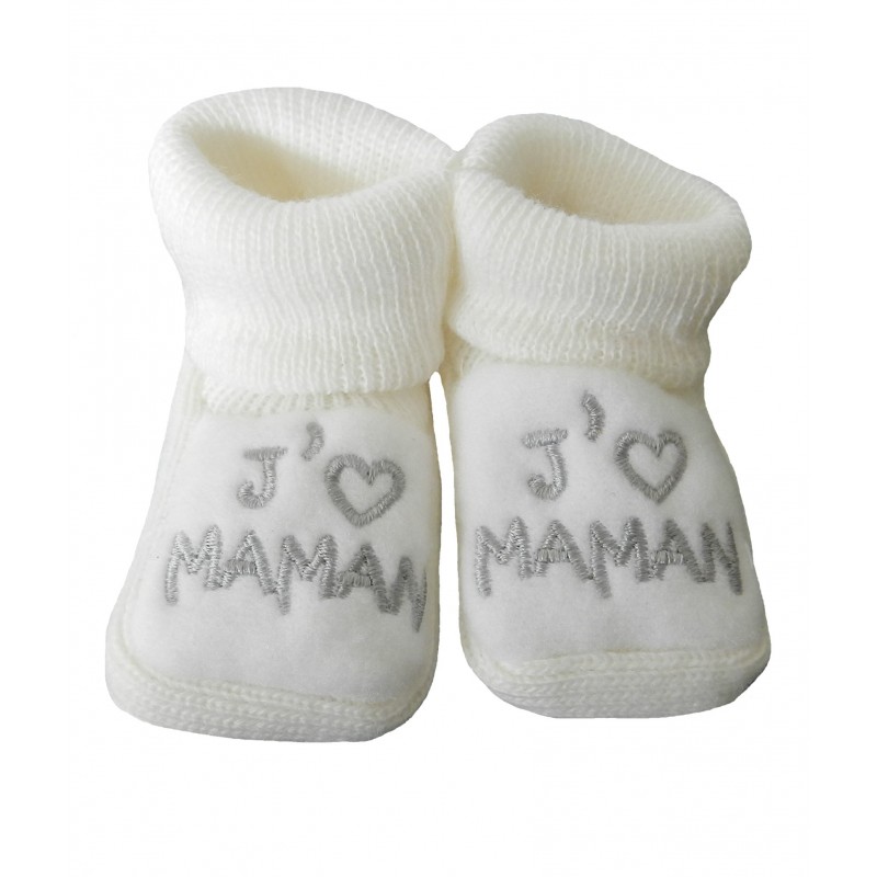 Chaussons J'AIME MAMAN J'AIME PAPA 32892986