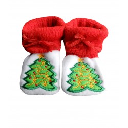 Chaussons naissance sapin