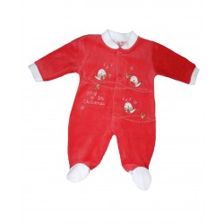 Pyjama bébé noël oiseau qui chante