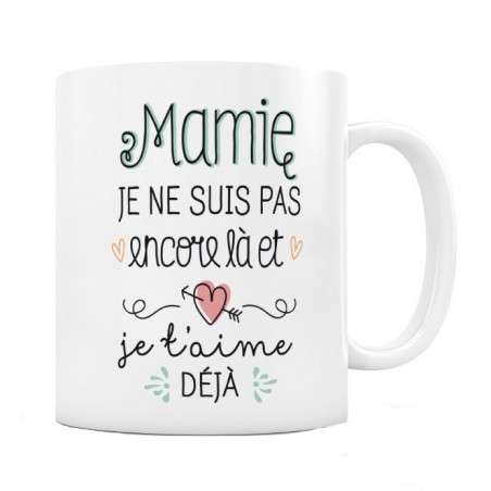 mug pour annoncer sa grossesse à la future mamie de manière originale