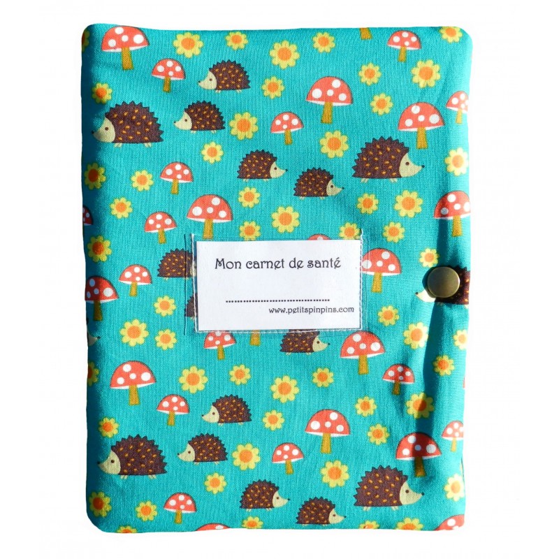 Protège carnet de santé hérissons Protège carnet de santé hérissons